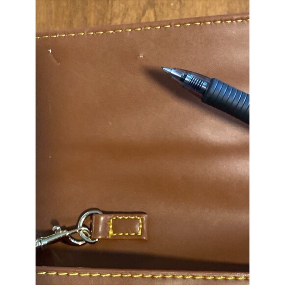 Sondra Roberts Cork Clutch, Bag, Purse Embroidered Detailed Snap Rectangular Med - Picture 15 of 16